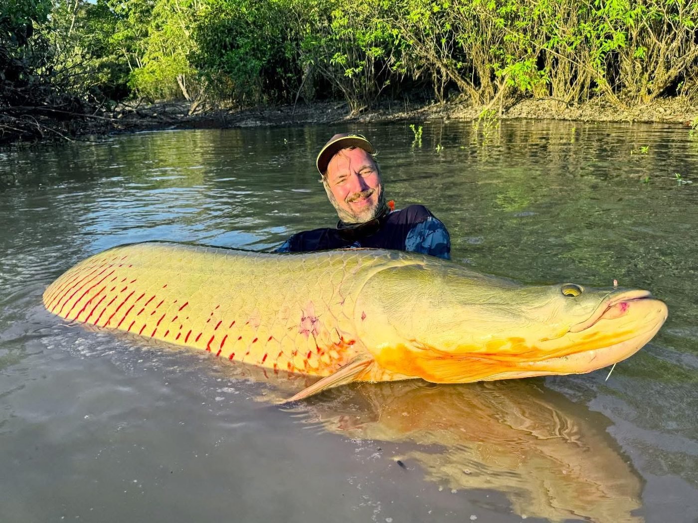 Trophy Arapaima catch